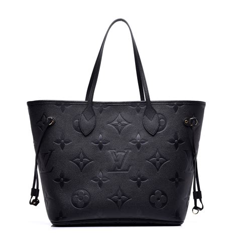 Louis Vuitton black monogram empreinte